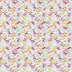 Printed Popelin FINCK White / Muted Multicolored